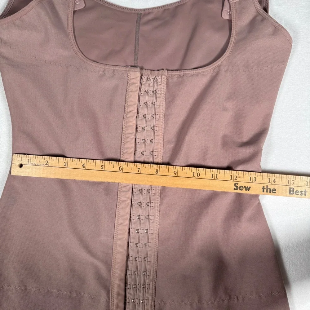 Ann‎ Slim Bodysuit Shapewear Post Surgery Compression Garment Size 40 Mauve